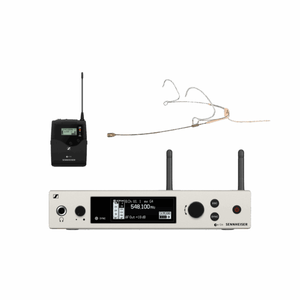 DPA Sennheiser Headset, Komplettset